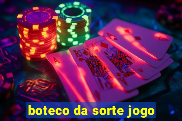 boteco da sorte jogo